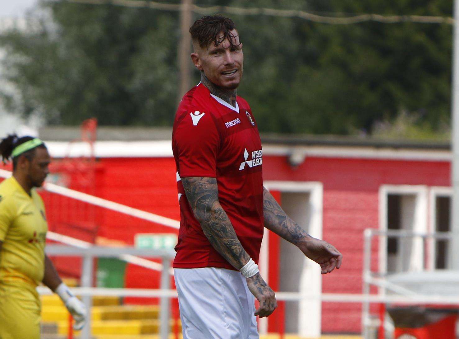 Jack King joined Ebbsfleet from Stevenage this summer Picture: Andy Jones