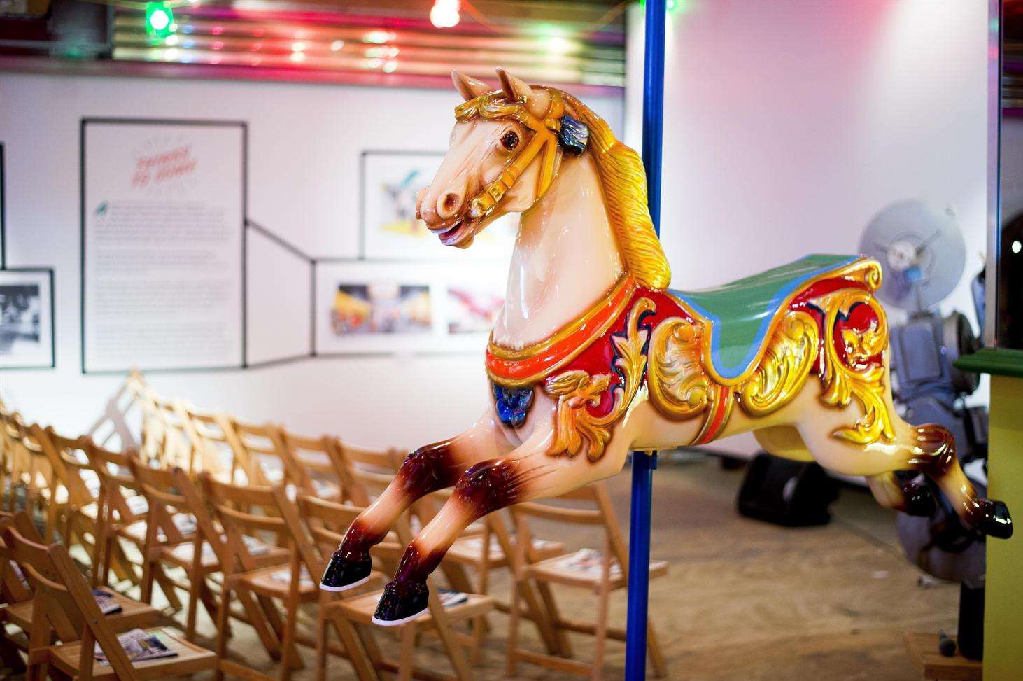 Some classic rides feature in the exhibition. Picture: Paul Webb / Dreamland Trust