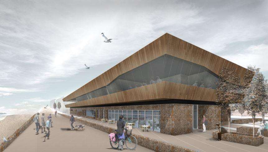 The proposed leisure centre