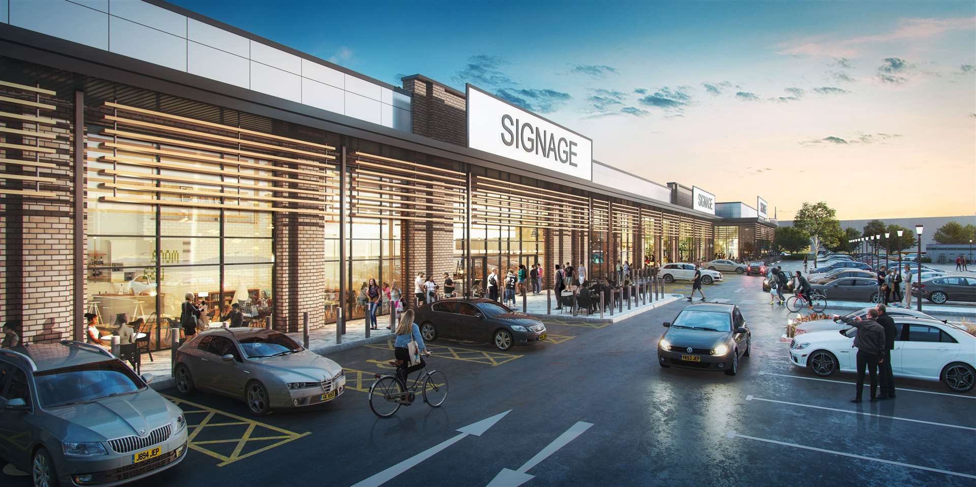 How the new retail development could look. Picture: Corstorphine & Wright