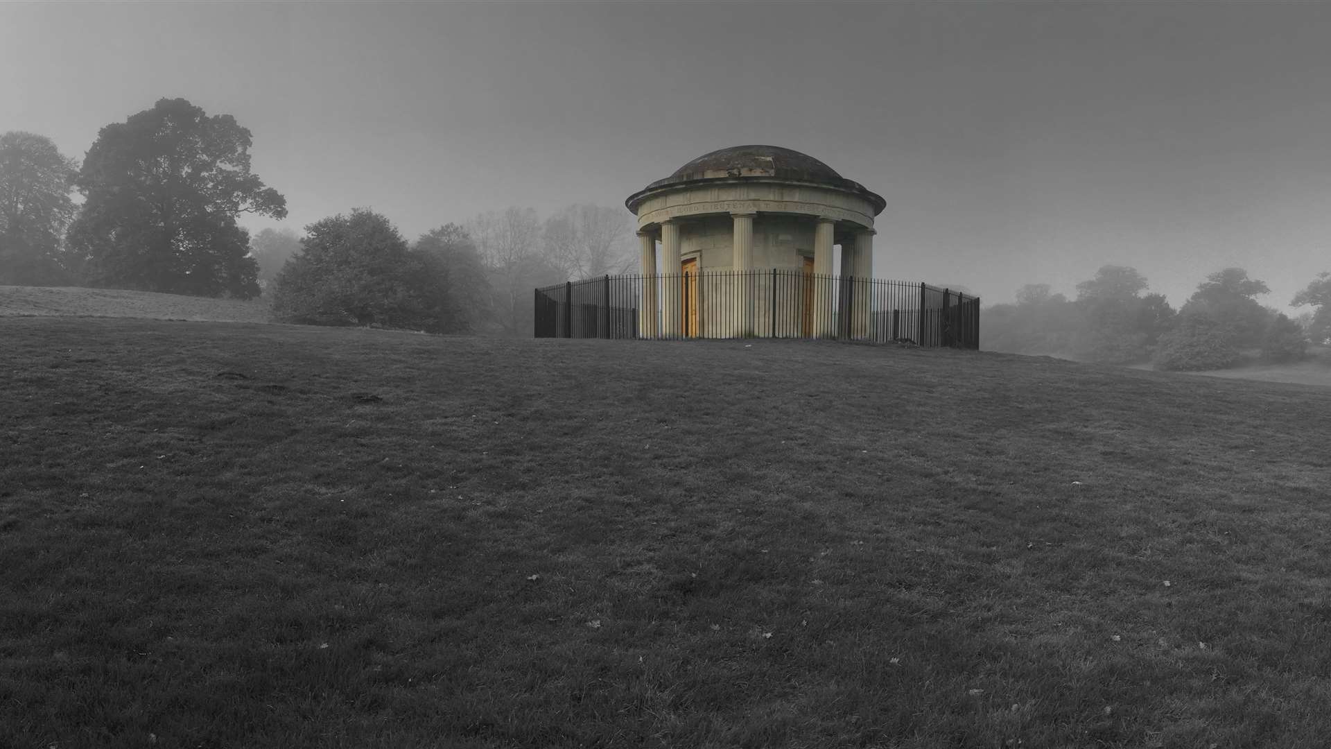 Danny Bristow's winning picture of the Pavilion at Mote Park