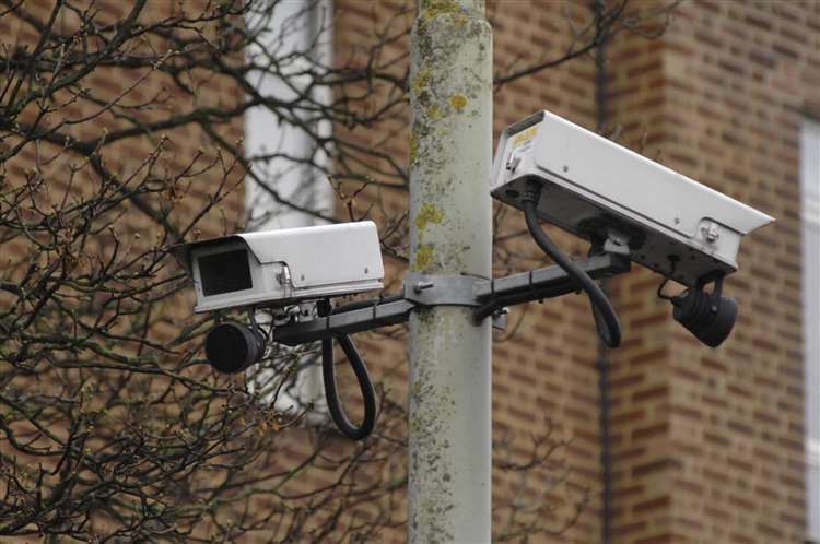 More CCTV cameras are to be added as part of the funding received by Swale council. Picture: Chris Davey