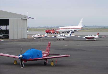 Aircraft at Lydd Airport