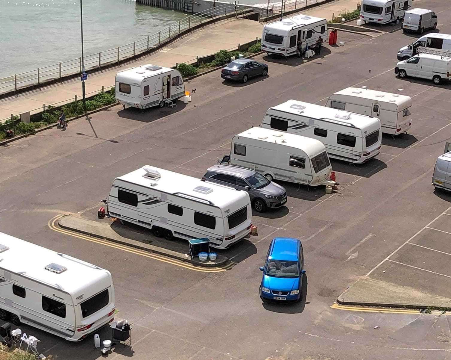 Councils across Kent are taking different approaches to traveller camps during the lockdown