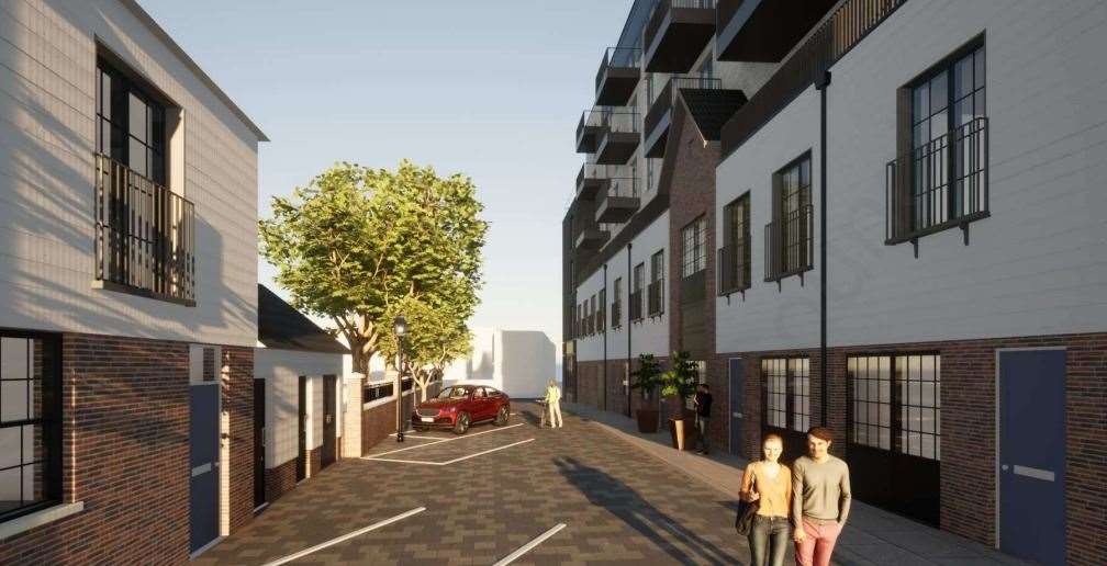 There are 52 car parking spaces allocated to the proposals. Picture: Studio LK Limited