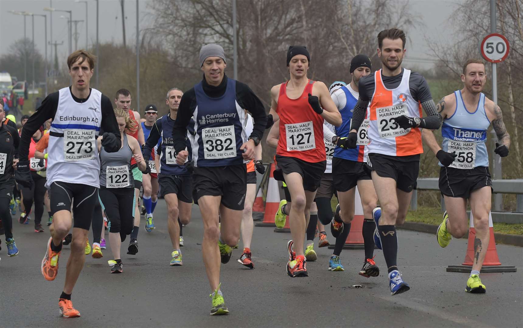 The Deal Half-Marathon takes in the villages of Betteshanger, Northbourne, Ripple, Sutton, East Langdon and Martin Mill. Picture: Tony Flashman (62488365)