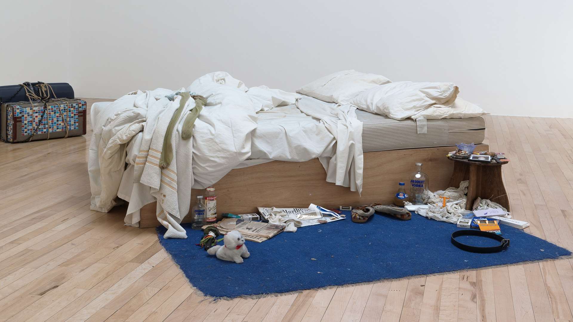 Tracey Emin's installation My Bed. © Tate, London 2017
