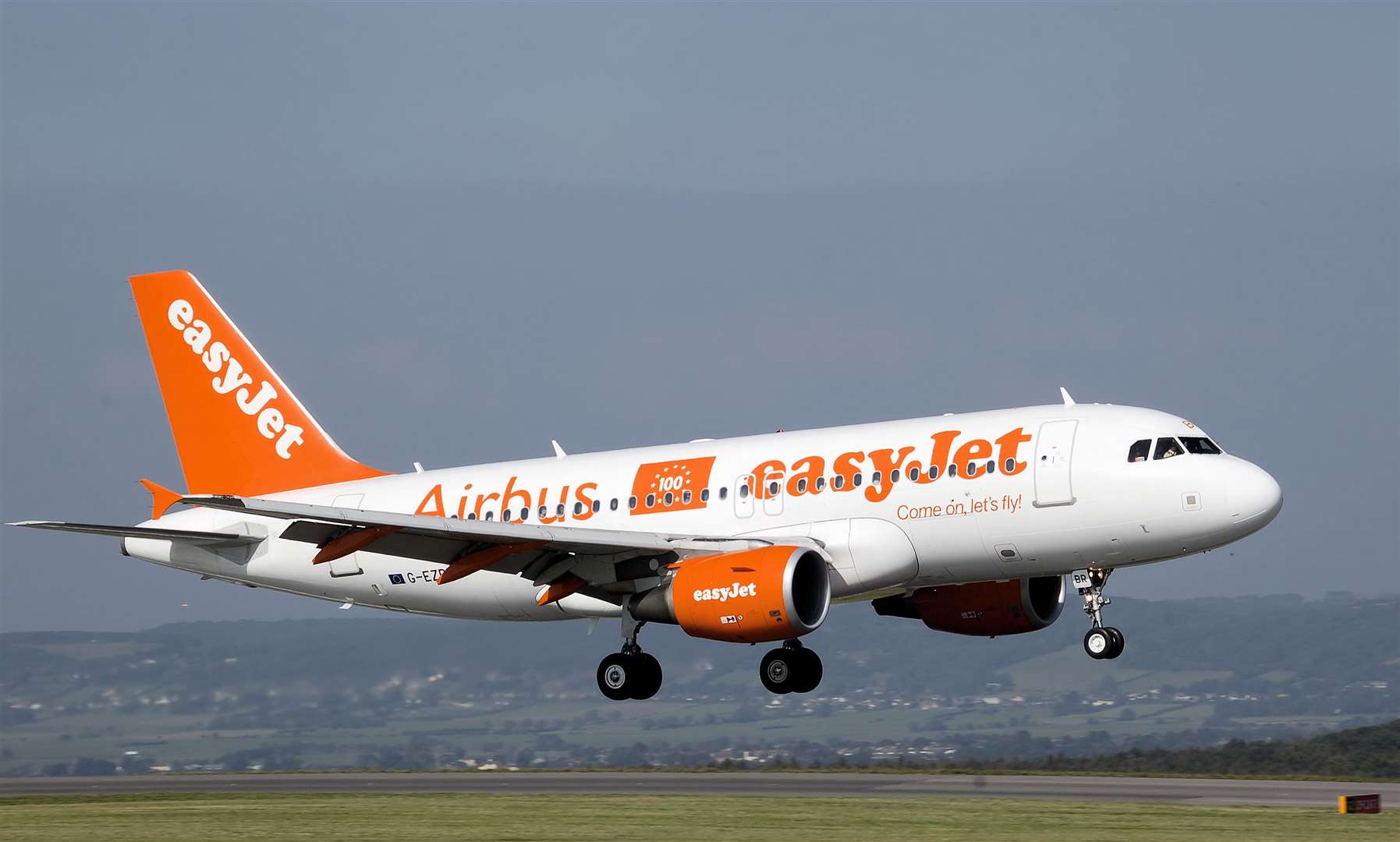 Brigette Barrett boarded an Easyjet flight to Marbella as she overcame her fear of flying