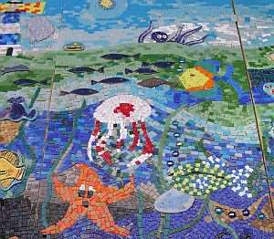 A mosaic created for SeaART 2007