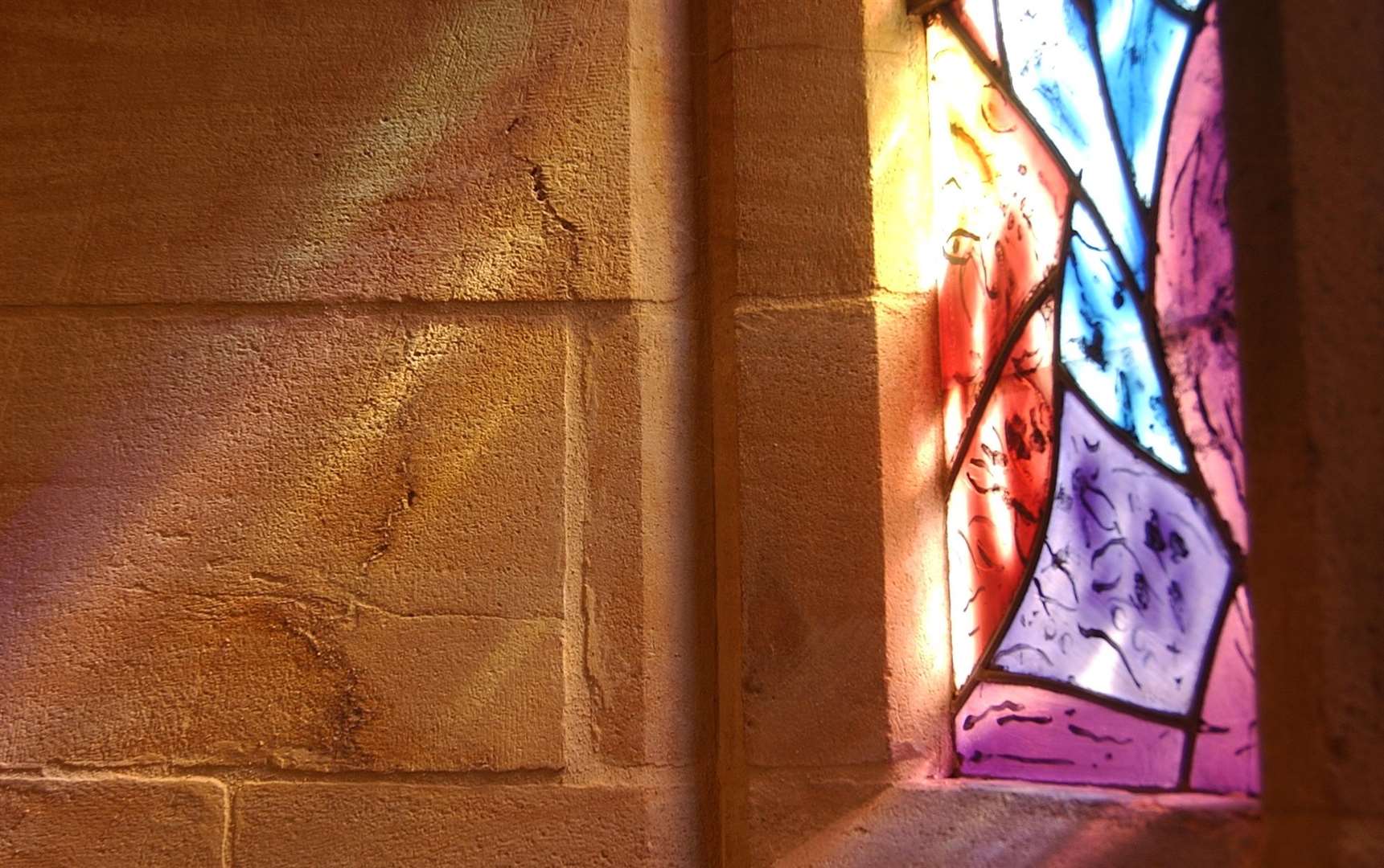 The Chagal stained glass windows at Tudeley church are inspiration for one of the concerts