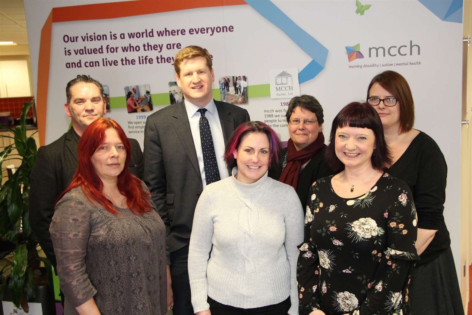 Police and crime commissioner Matthew Scott visiting mcch. Picture: mcch