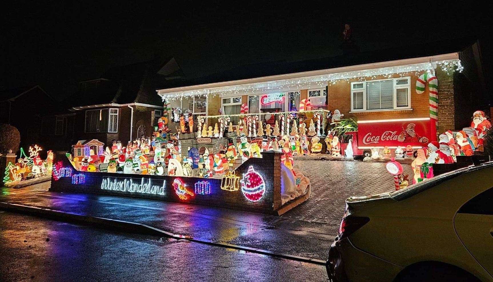 An amazing display in Kingsway, Gillingham. Picture: The Kingsway Lights