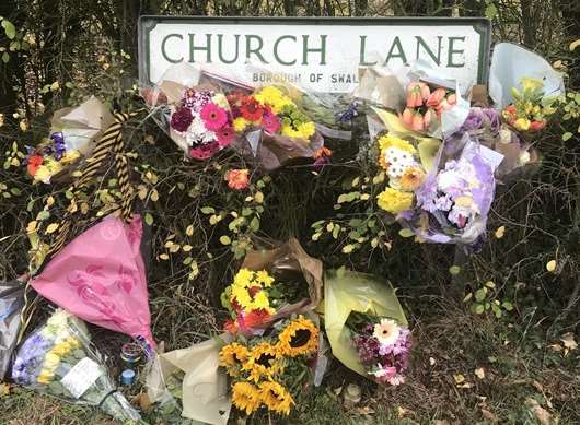 Church Lane, where the crash happened