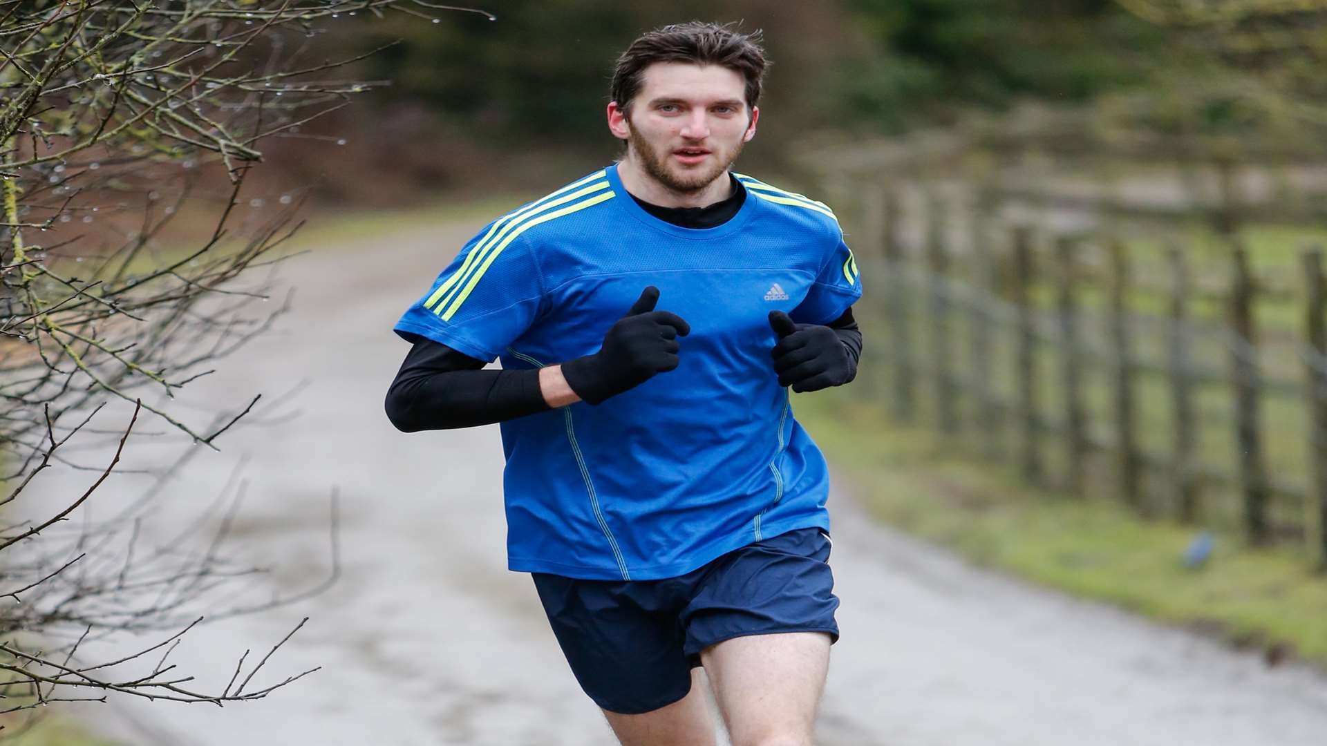 Runner Tom Carpenter came first place in the 100th parkrun in February