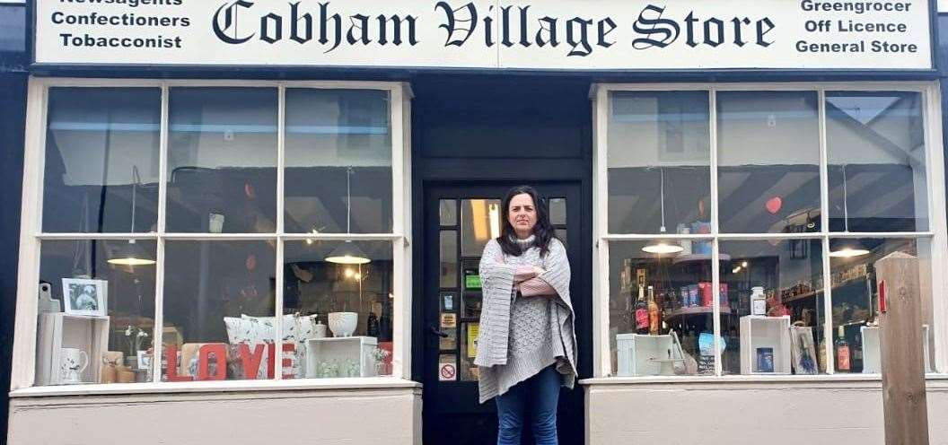 Cobham Village Store is suffering from the road closure. Photo credit: Severine Ashby