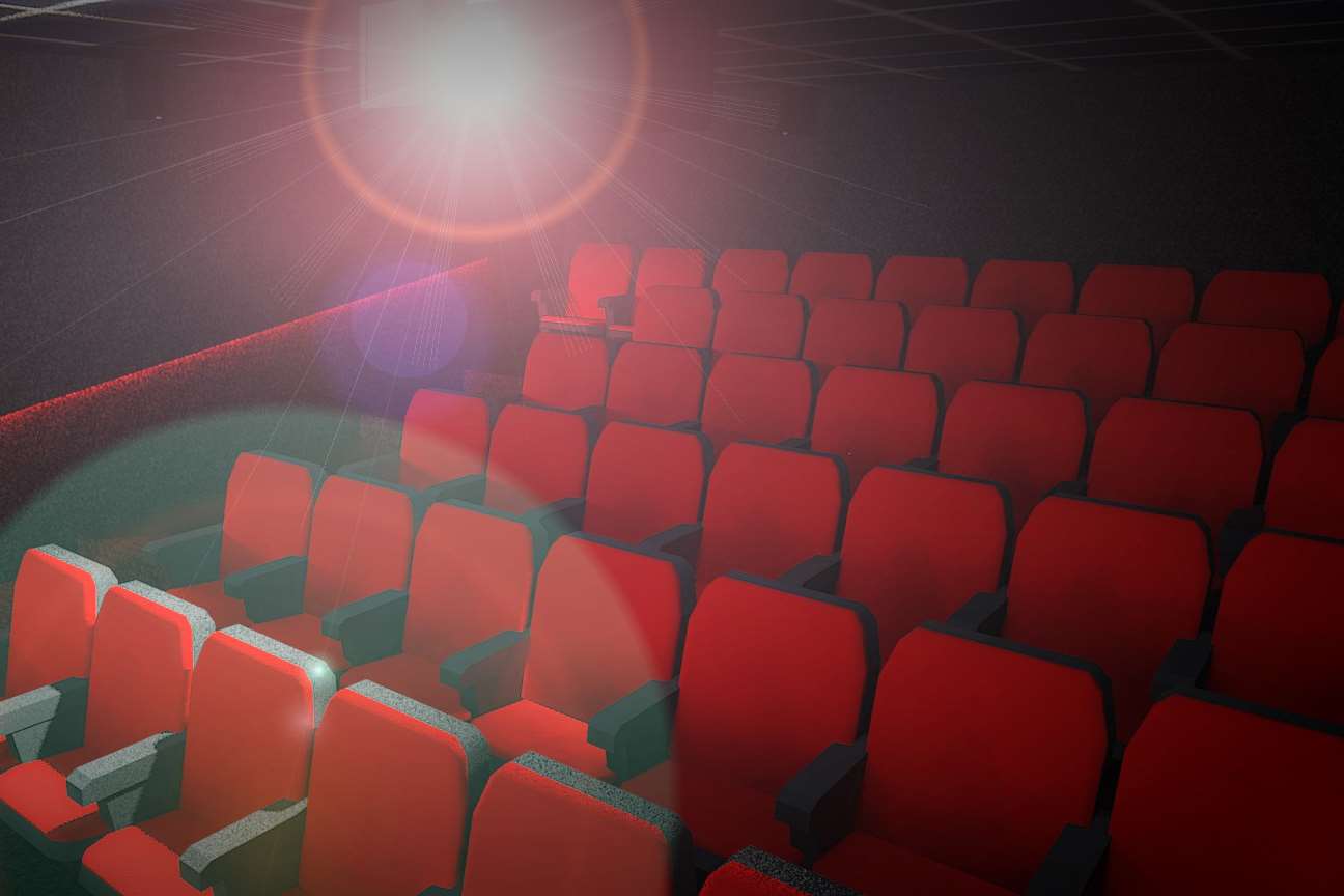 CGI designs showing how the inside of the cinema could look at the Marsh Academy