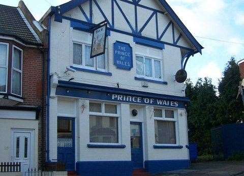 The Prince of Wales pub in Rochester was shut down by police