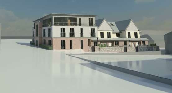 West Street development (street elevation). Supplied by AWW Inspired Environments