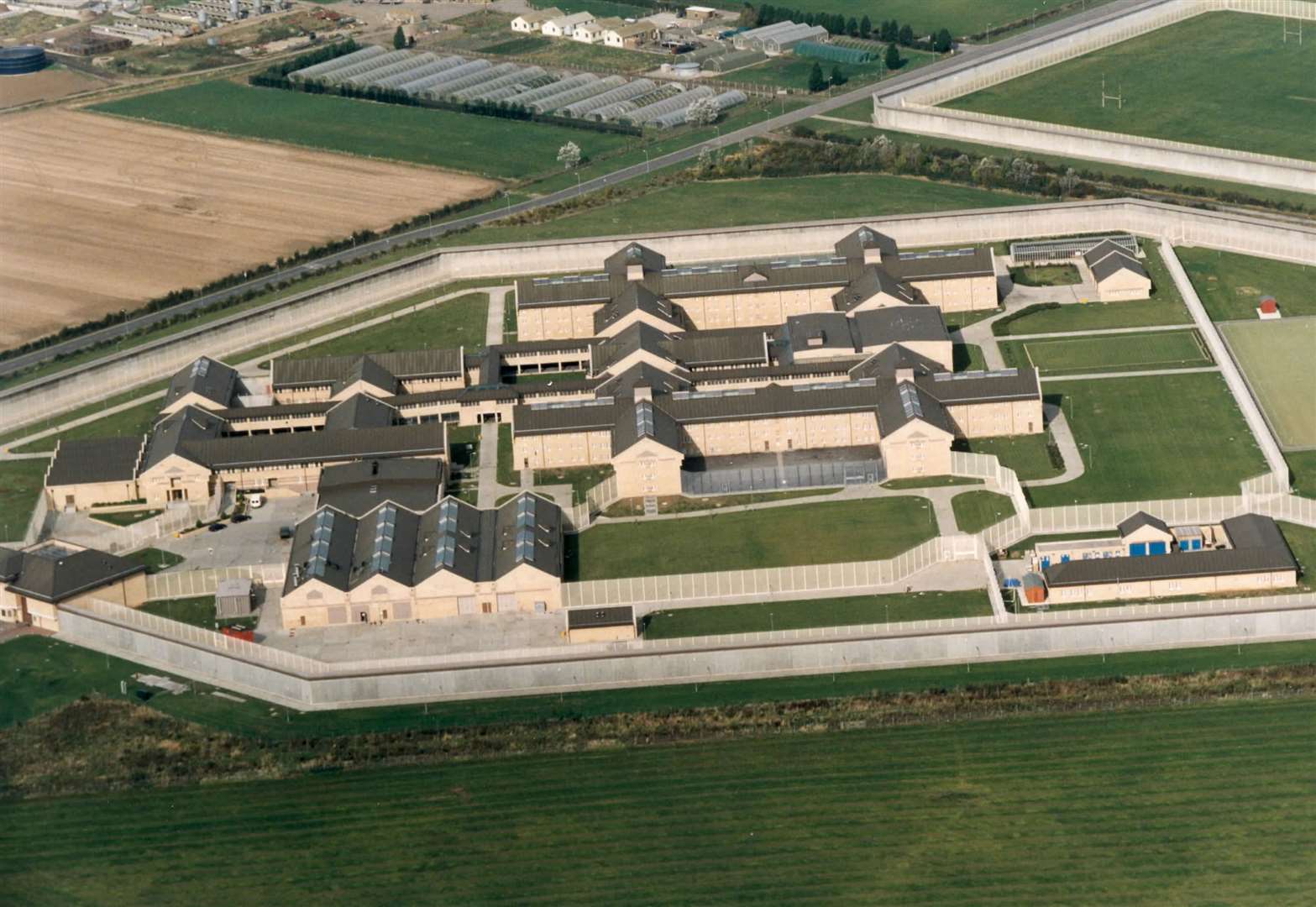 Elmley Prison in Eastchurch