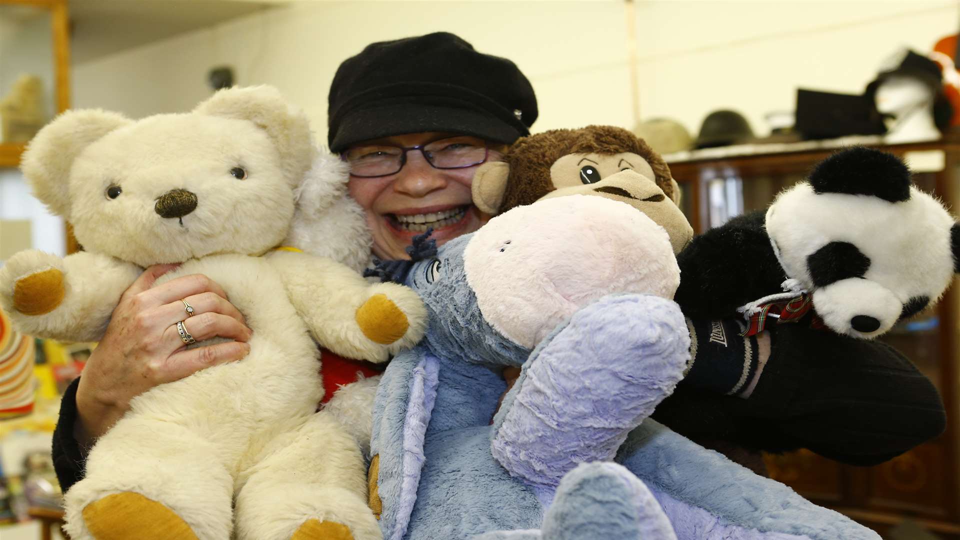 Jane Maltwood has moved her Teddy Bear Hospital shop from Broadstairs to Cliftonville