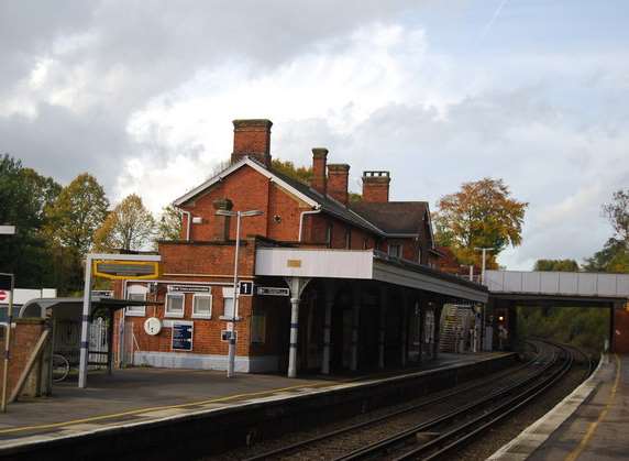 Otford Station. Picture: N Chadwick