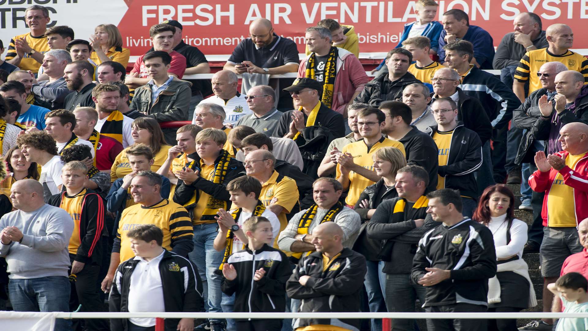 Maidstone have been allocated 780 tickets for the play-off final at Ebbsfleet Picture: Andy Payton