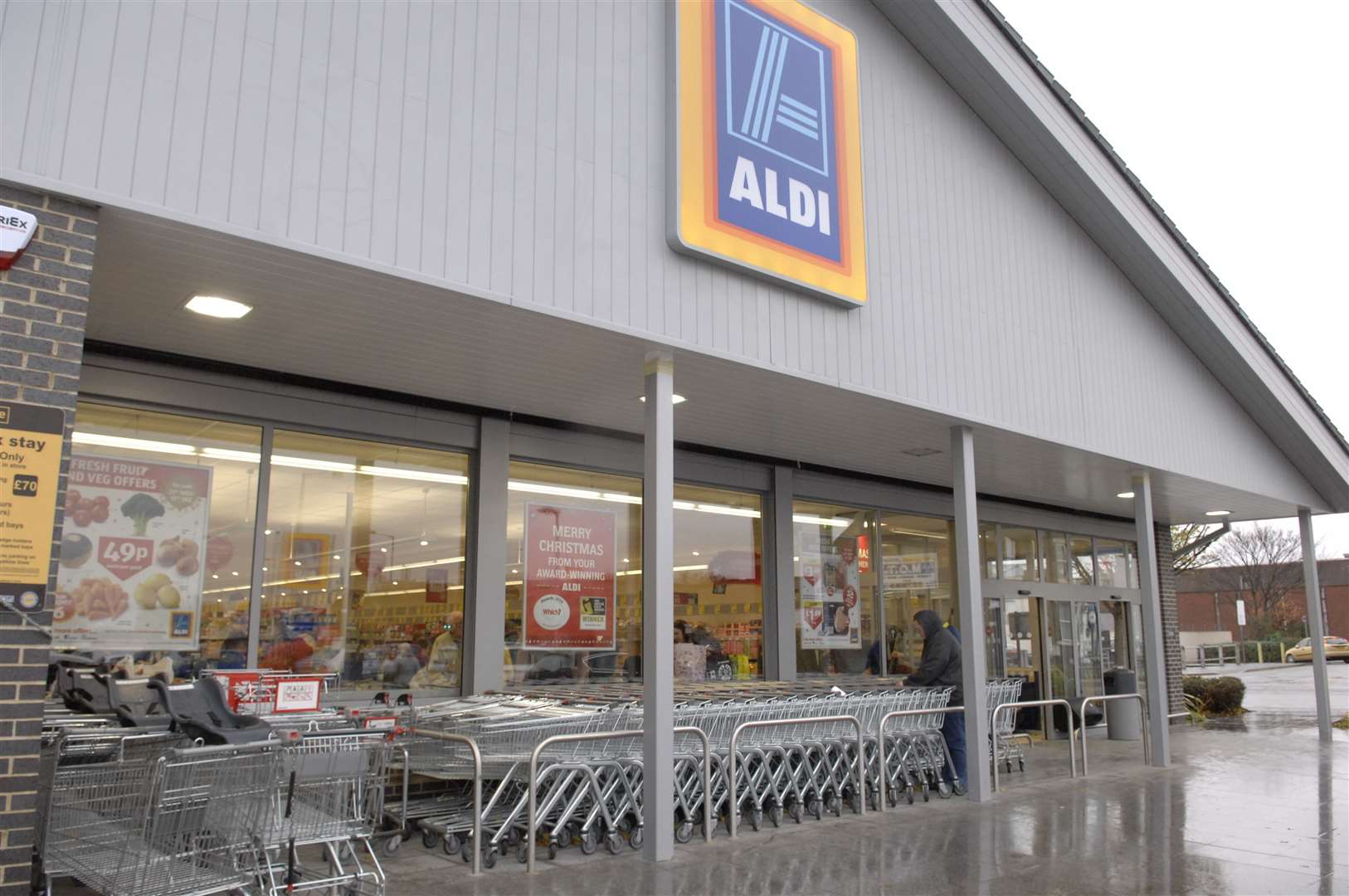 The existing Aldi store in Millennium Way, Sheerness