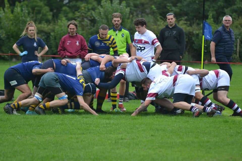 Sittingbourne on their way to victory over Sidcup