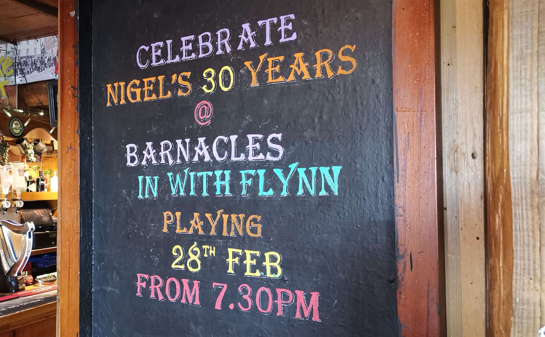 The pub will celebrate with a special night on February 28