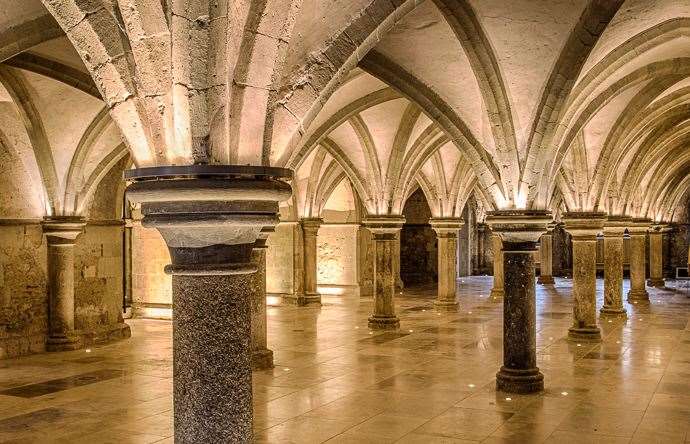 Rochester Cathedral crypt will host VIP business reception after the event