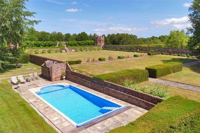 Swimming pool in the grounds of Tenterden's most expensive house. Picture: Zoopla / Savills