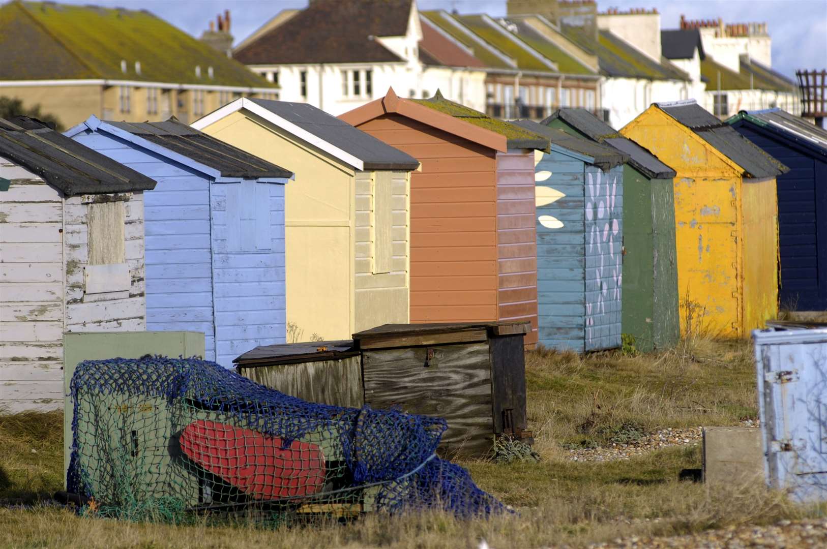 Police have issued a warning to beach hut owners after the vandalism in Coast Drive, Greatstone
