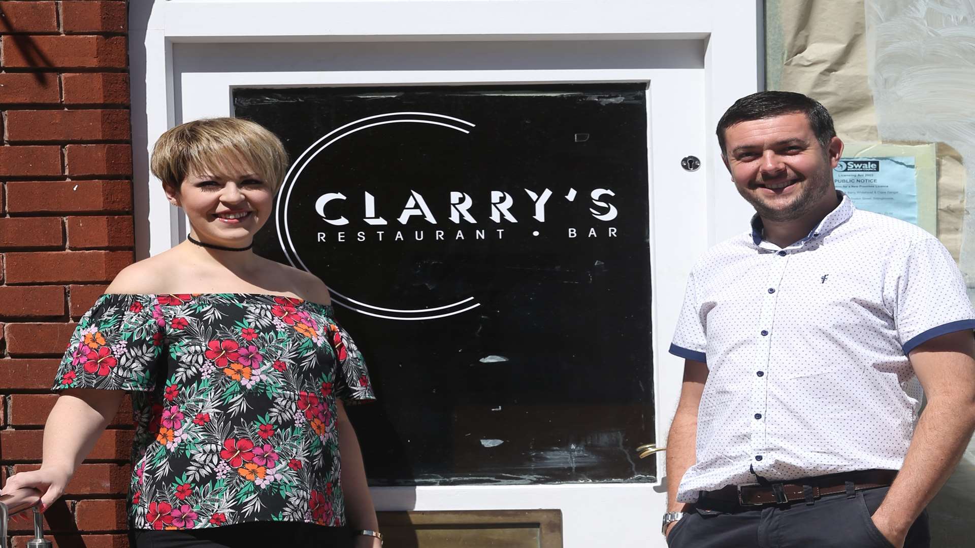 Claire Dangar and her partner Barry Whitehead are opening a new restaurant called Clarry's in Station Street