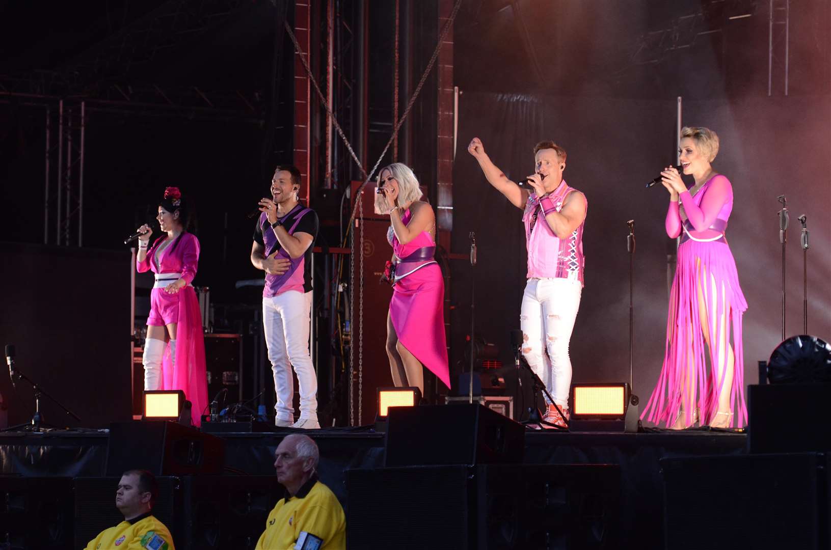 Steps perform in Canterbury as part of their 20th anniversary tour. Picture: Chris Davey.