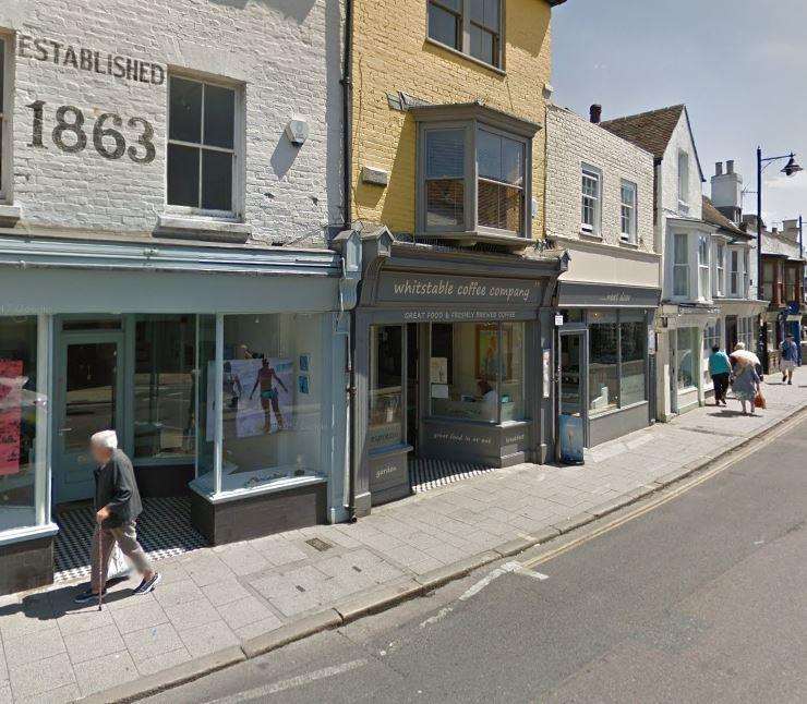 The man has been charged with offences across Whitstable and Herne Bay (image: Whitstable High Street)