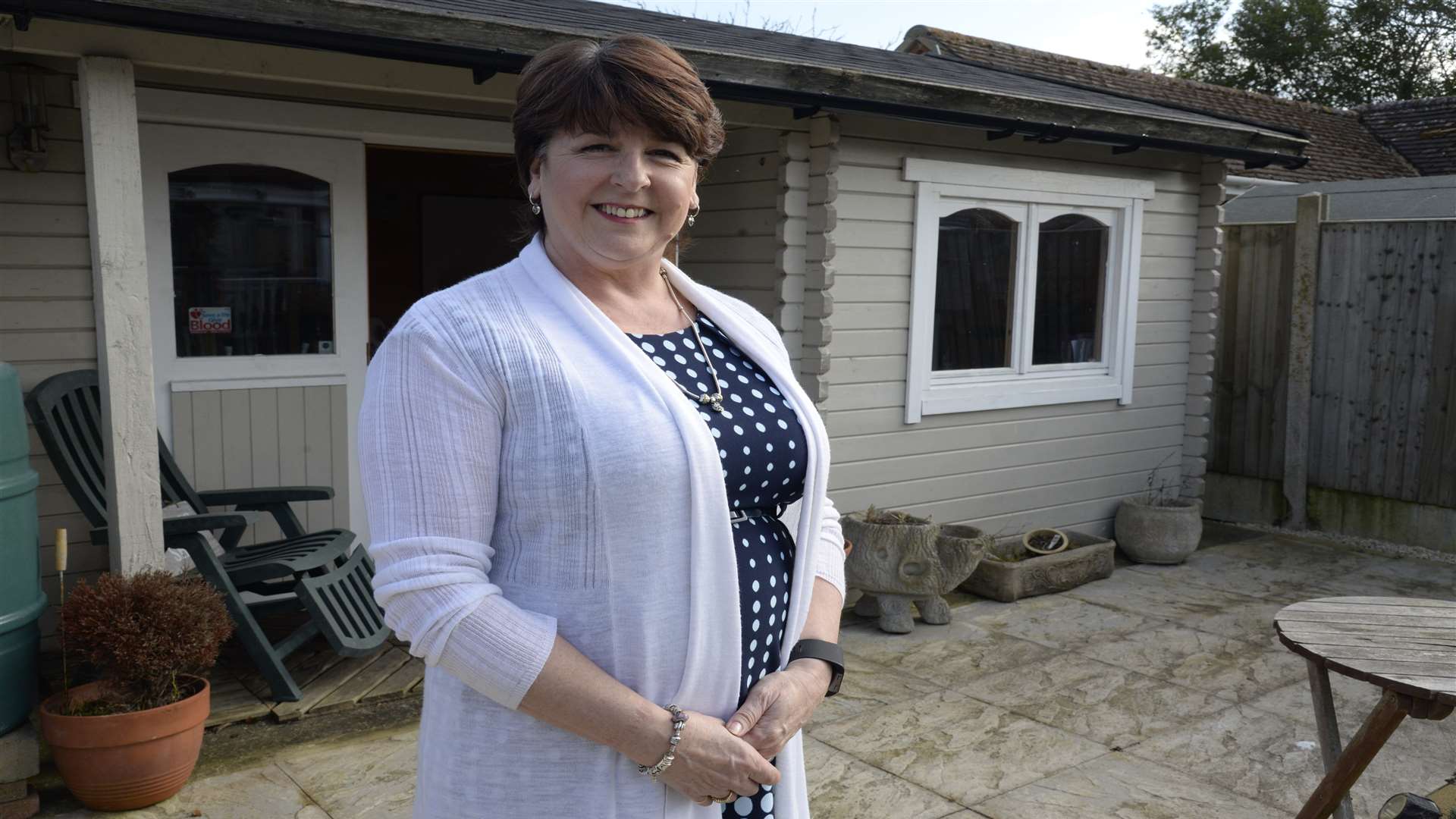 Trish Stretton who runs her company People face2face from her home in Swalecliffe, Whitstable