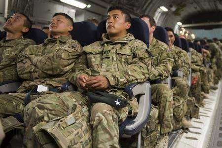 Gurkhas from B Company 1st Battalion The Royal Gurkha Rifles (1RGR) return home early to Kent as security in their area of Helmand Province is handed over to Afghan forces.