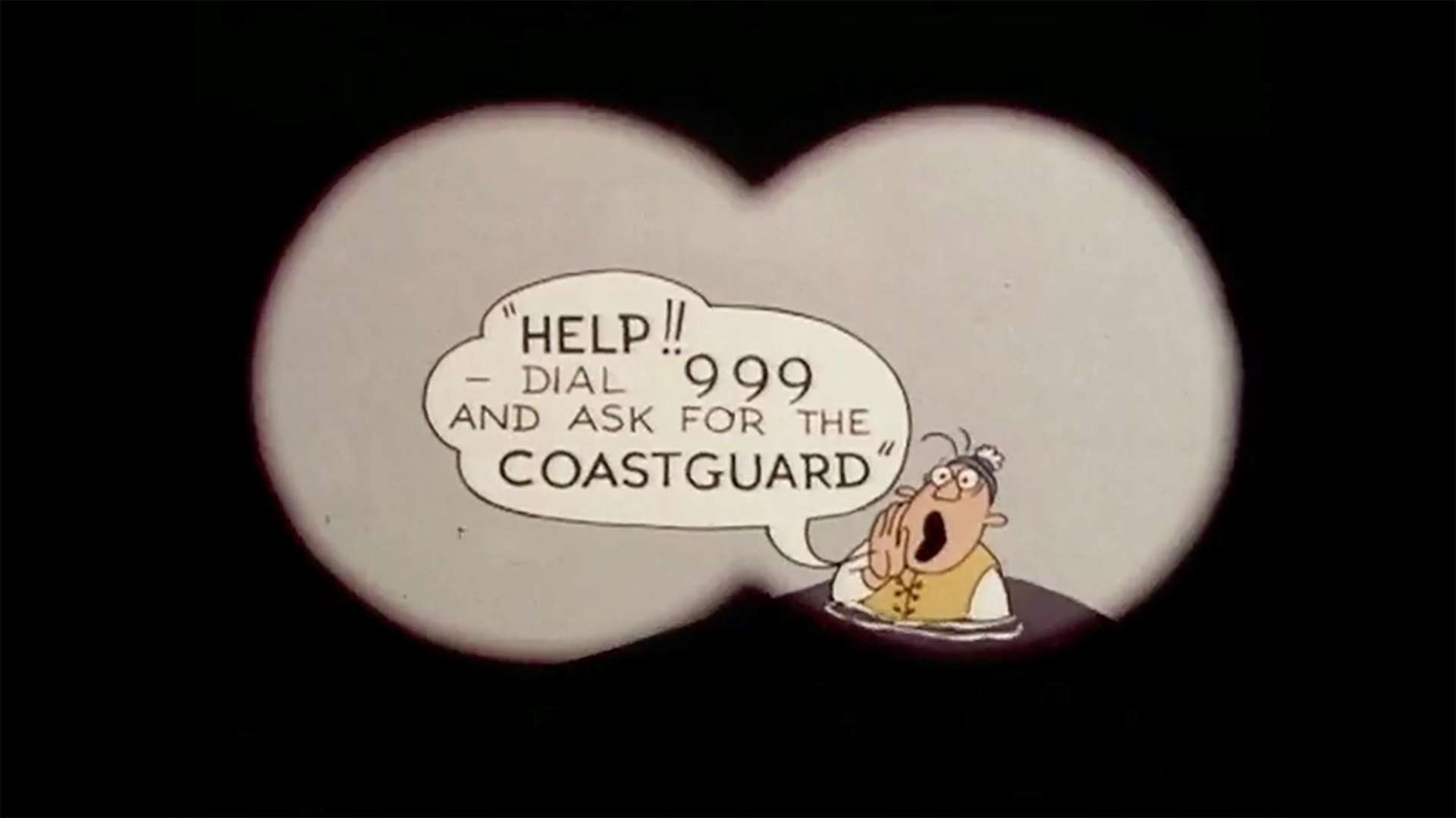 The 1968 Coastguard film. Picture: Maritme and Coastguard Agency