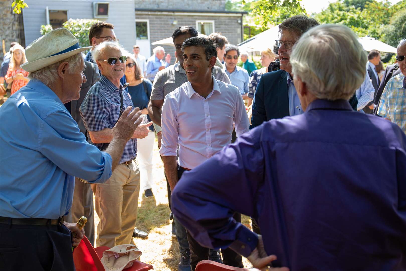 Rishi Sunak in Tunbridge Wells last year, where he made some controversial comments. Picture: Simon Walker