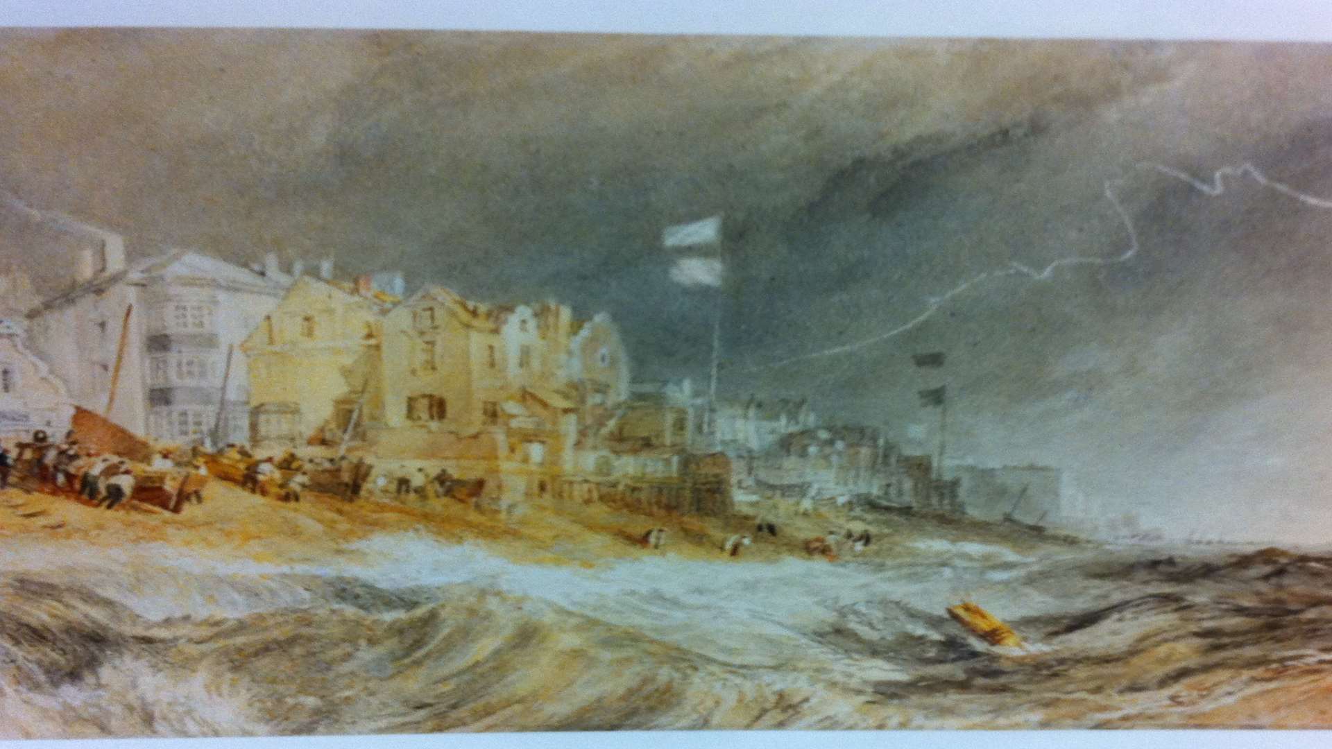 JMW Turner's painting of Deal