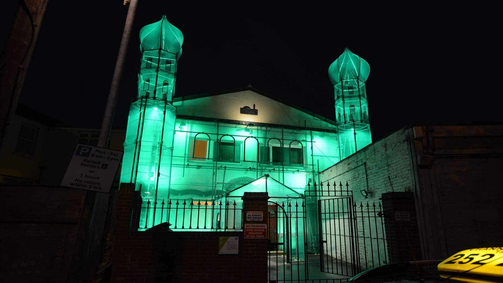 HoyCheong Wong's creation as part of the Islamic Cultural Centre Picture: Gary Browne