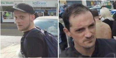Police have released CCTV images of two men they want to speak to