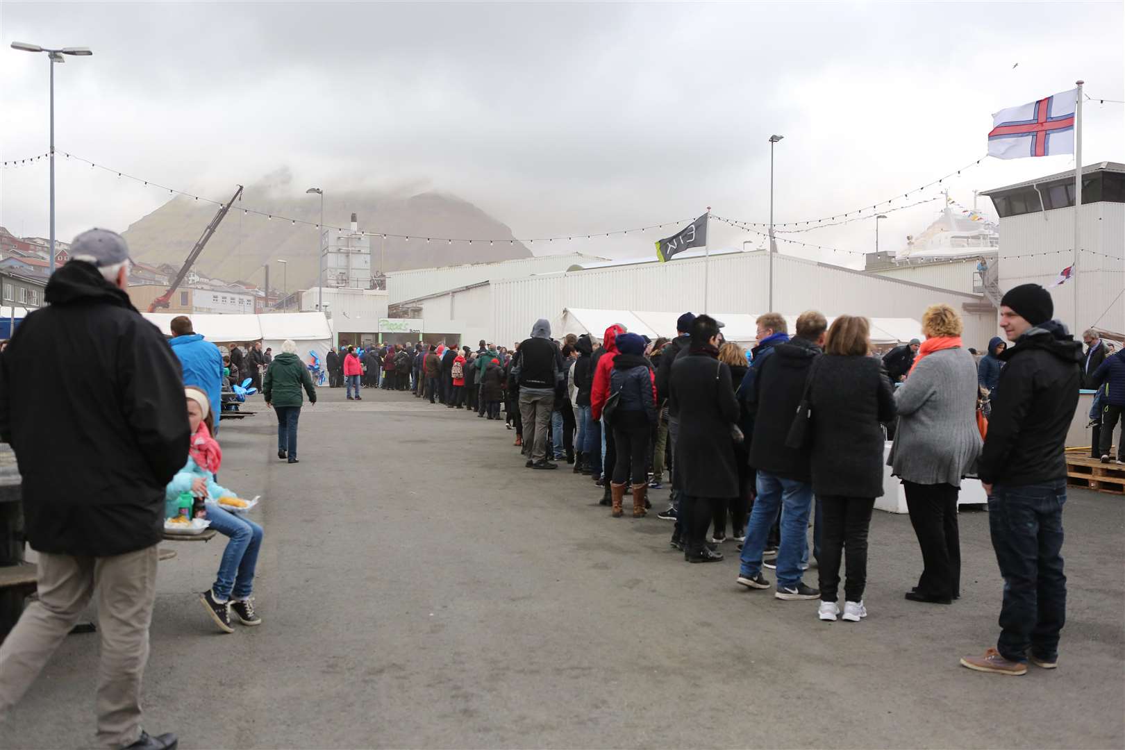 The team served an estimated 4,000 customers in the Faroe Islands