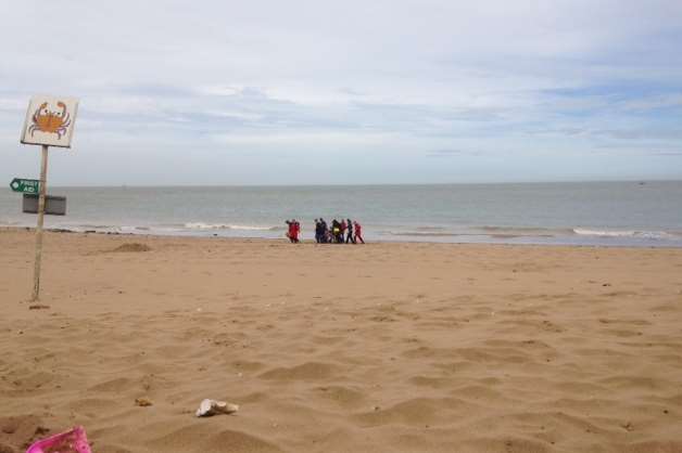 The incident happened at Joss Bay