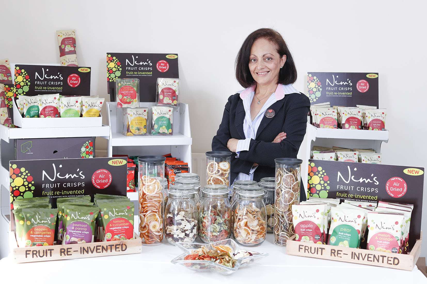 Nim's Fruit Crisps founder Nimisha Raja
