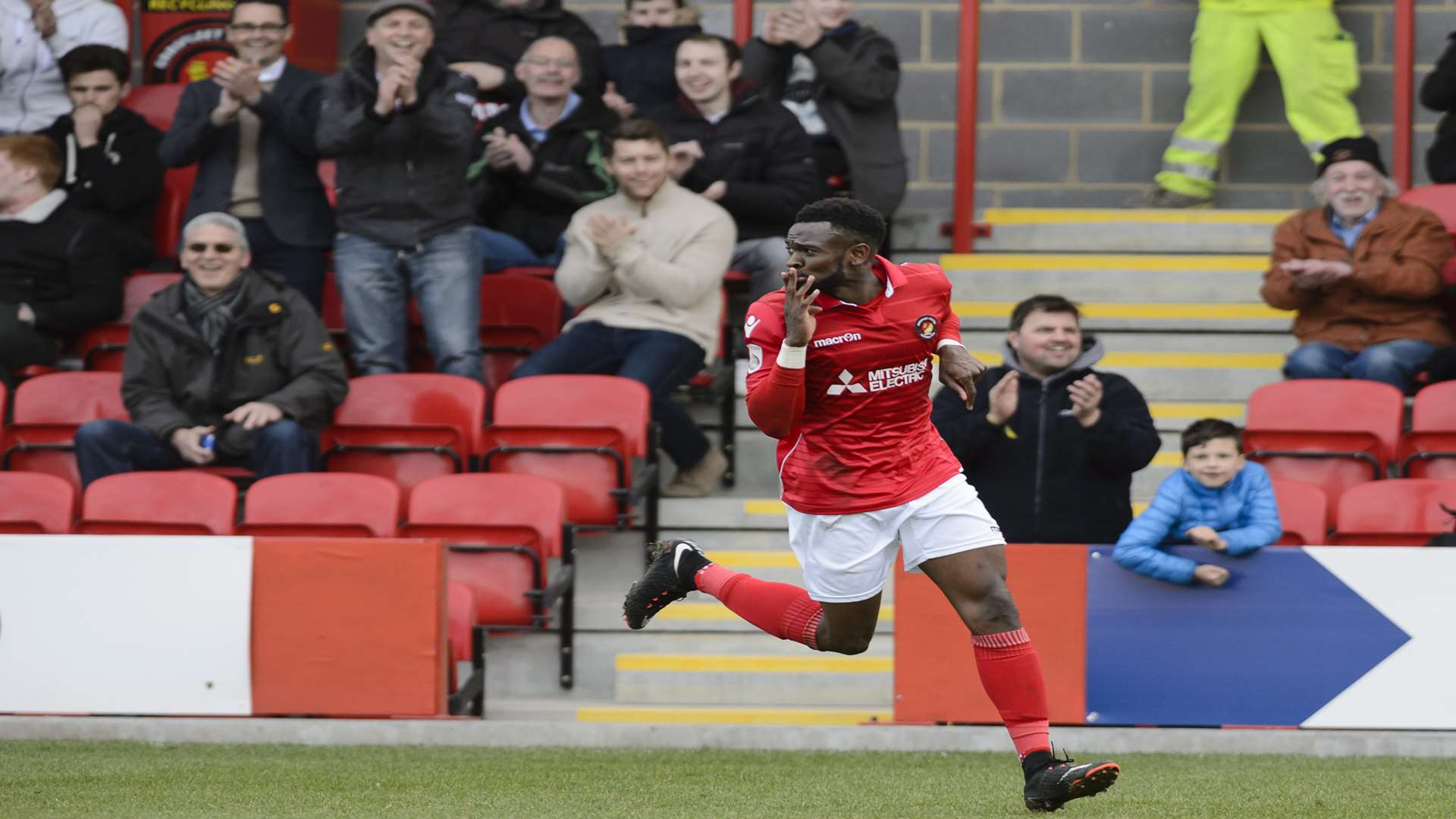 Fleet's Anthony Cook. Picture: Andy Payton