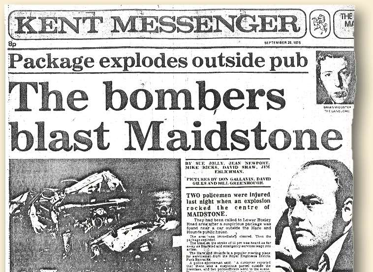 How the KM reported the bombing at the time