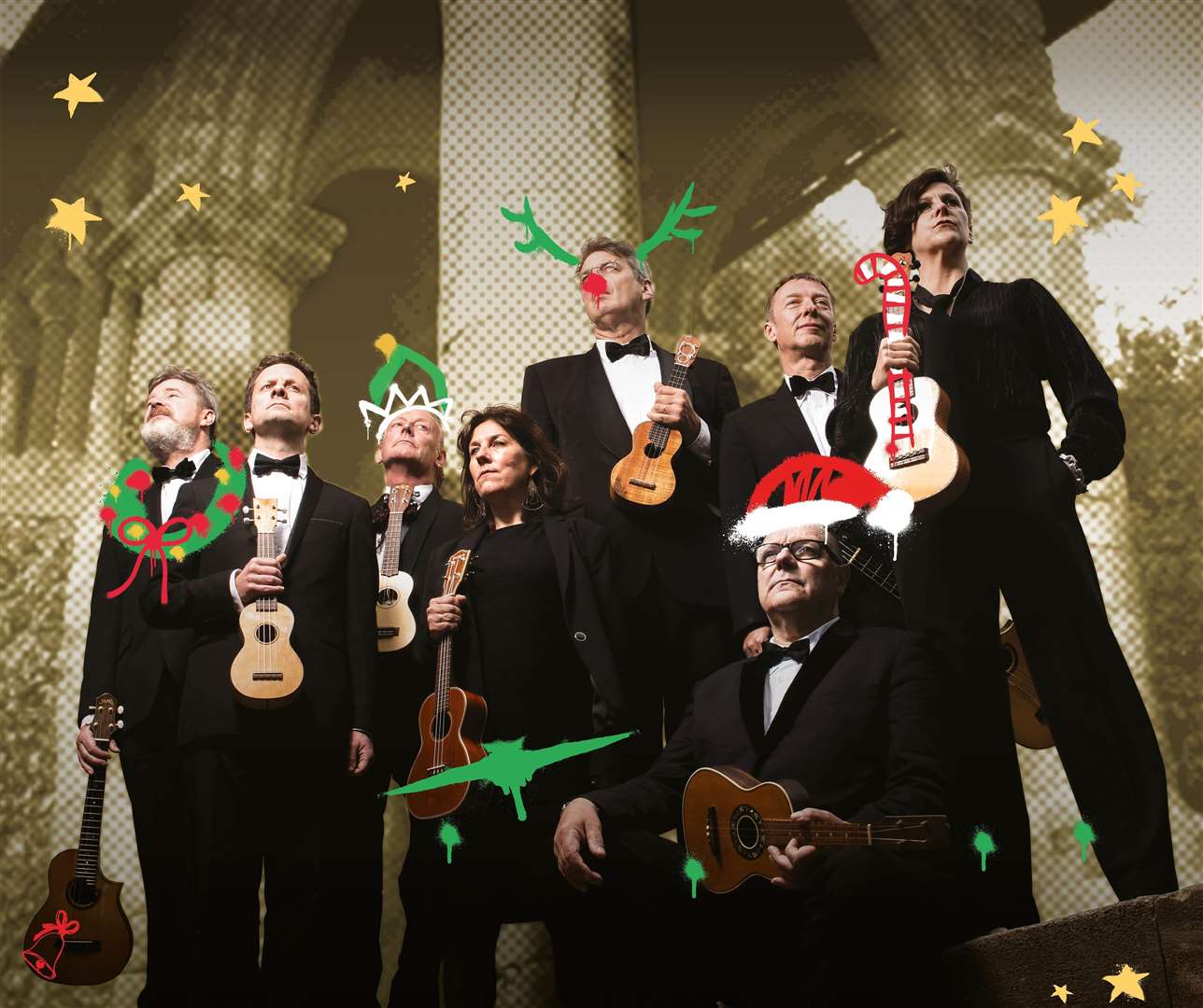 Ukulele Orchestra of Great Britain will be in Tunbridge Wells and Dartford