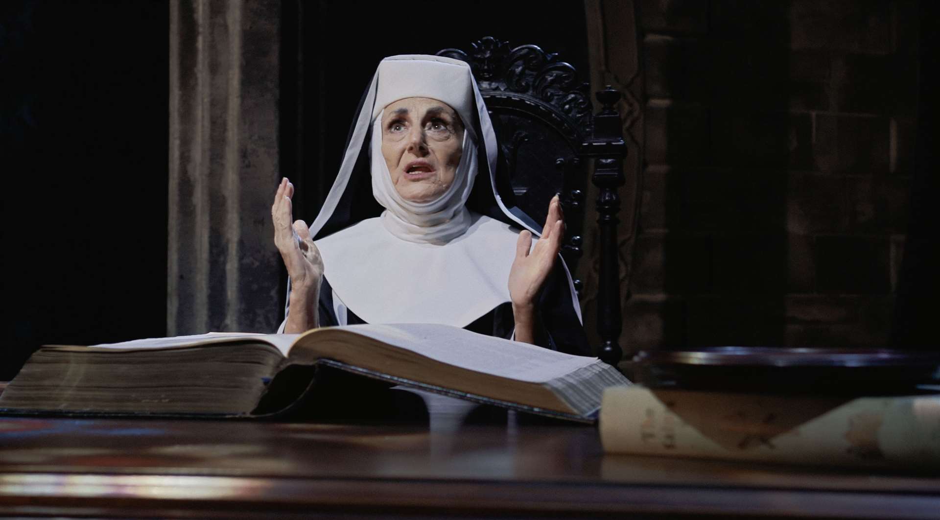 Sister Act the musical starring Lesley Joseph is coming to the Marlowe Theatre. Picture: Manuel Harlan