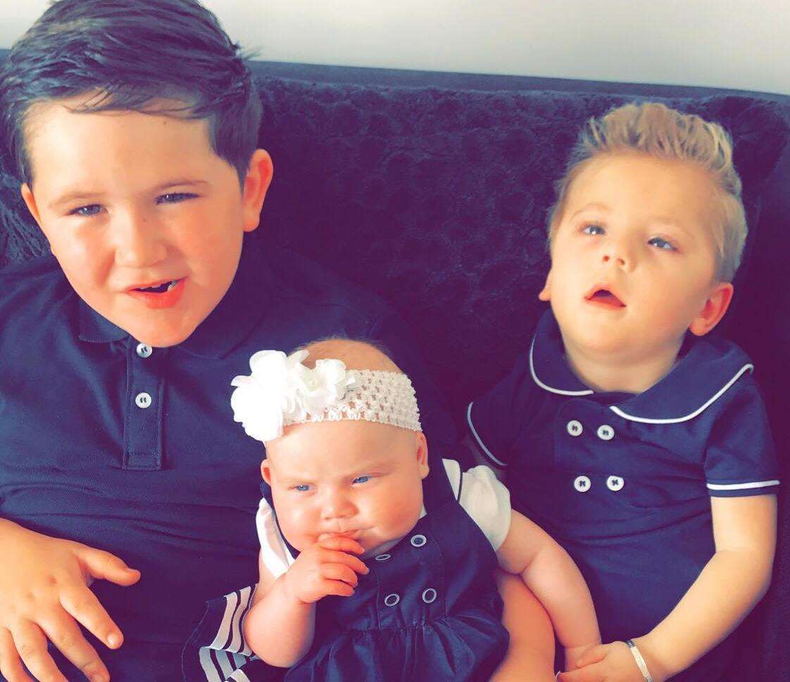 Rupert with his brother Levi and younger sister, Myla (2259263)